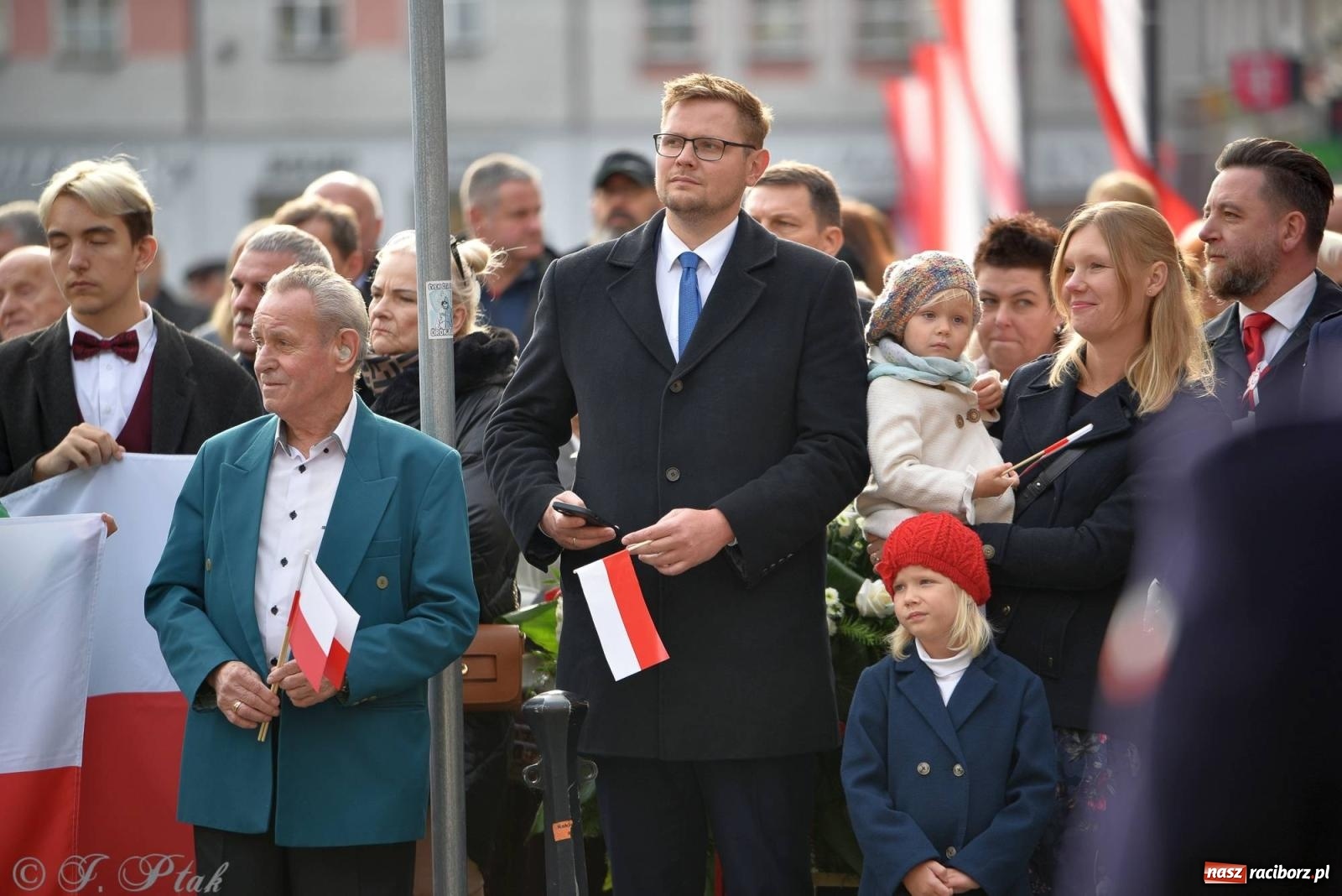 Zdjęcie w galerii na portalu naszraciborz.pl: Nie jest dana na zawsze. Racibórz świętuje odzyskanie niepodległości [FOTO i WIDEO] wiadomości z regionu