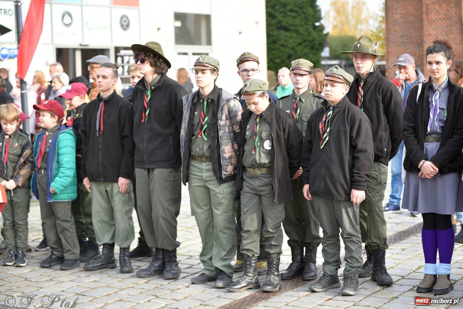 Zdjęcie w galerii na portalu naszraciborz.pl: Nie jest dana na zawsze. Racibórz świętuje odzyskanie niepodległości [FOTO i WIDEO] wiadomości z regionu