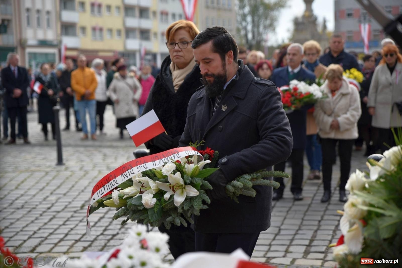 Zdjęcie w galerii na portalu naszraciborz.pl: Nie jest dana na zawsze. Racibórz świętuje odzyskanie niepodległości [FOTO i WIDEO] wiadomości z regionu