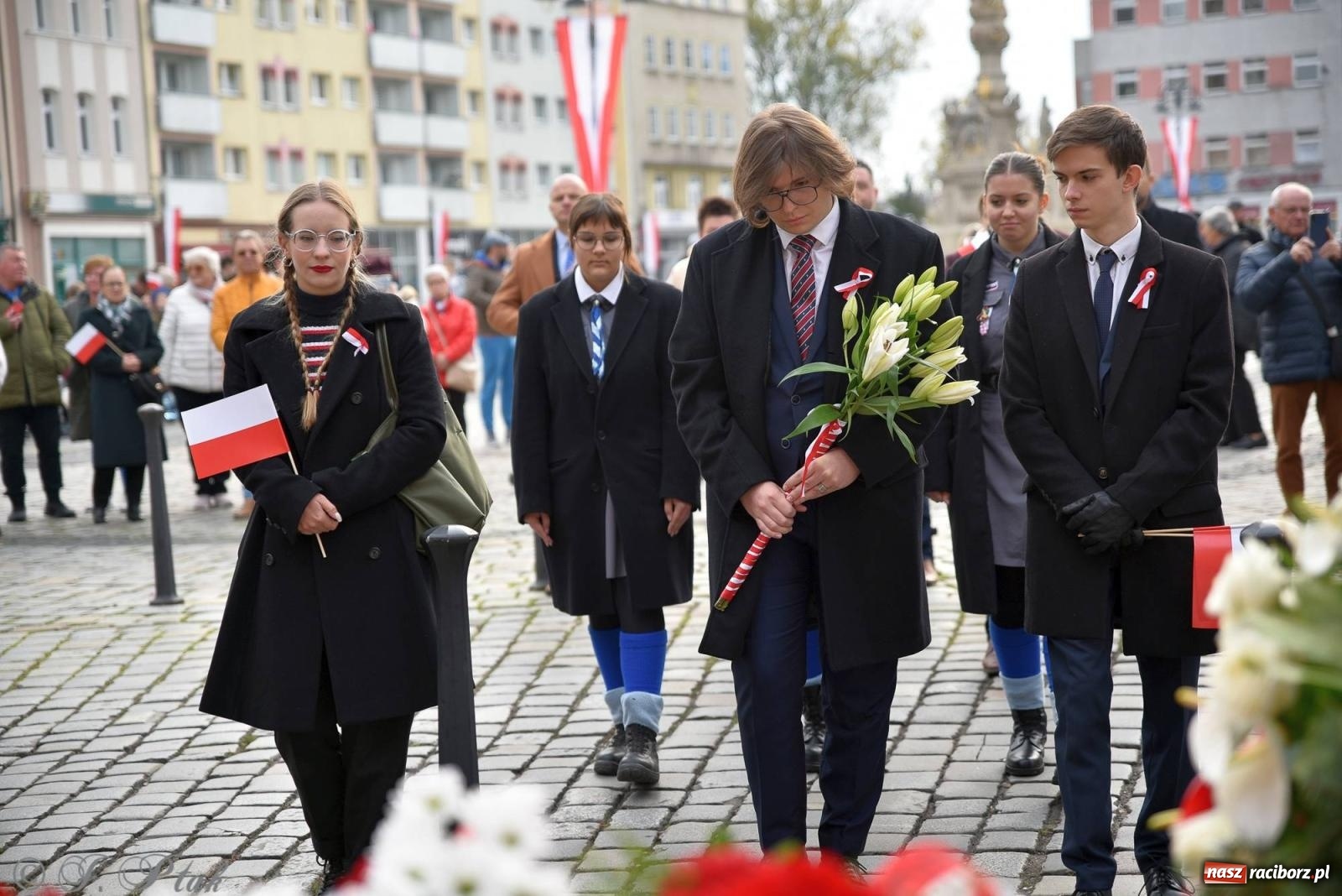 Zdjęcie w galerii na portalu naszraciborz.pl: Nie jest dana na zawsze. Racibórz świętuje odzyskanie niepodległości [FOTO i WIDEO] wiadomości z regionu