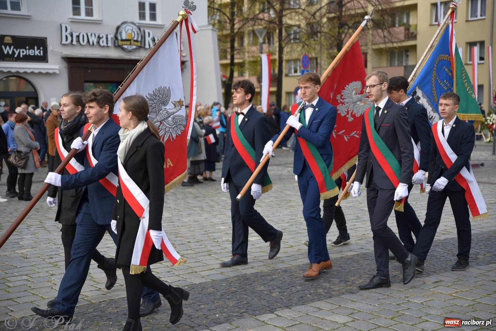 Zdjęcie w galerii na portalu naszraciborz.pl: Nie jest dana na zawsze. Racibórz świętuje odzyskanie niepodległości [FOTO i WIDEO] wiadomości z regionu