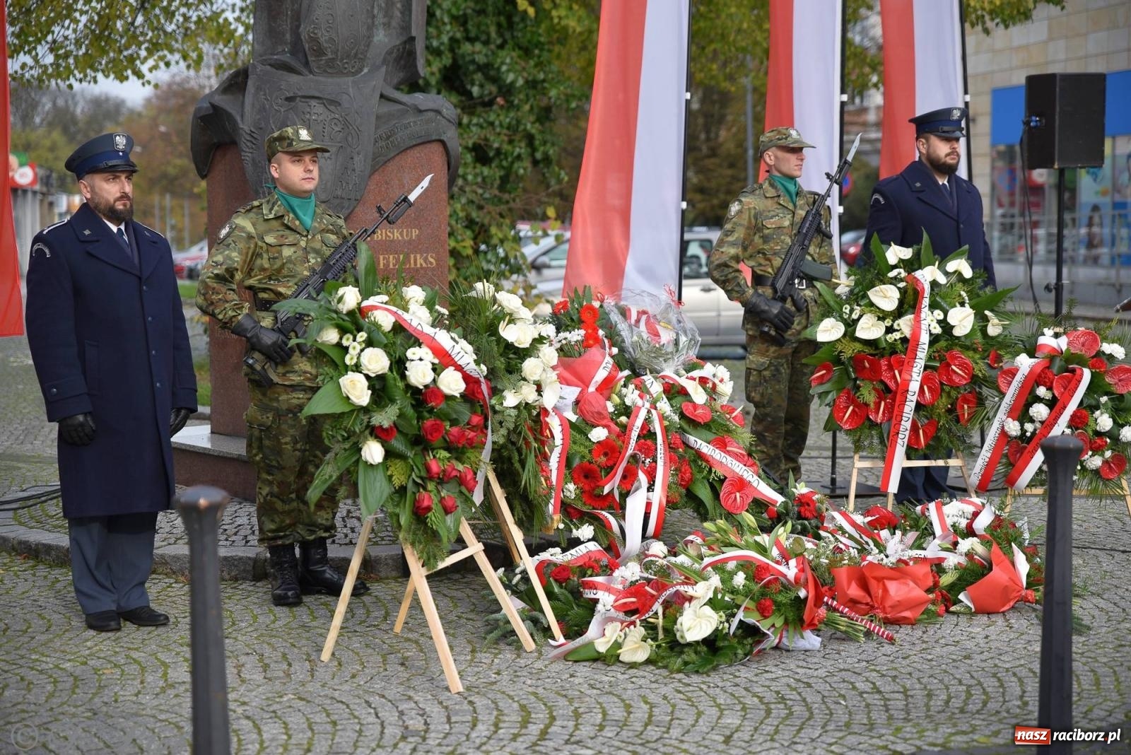 Zdjęcie w galerii na portalu naszraciborz.pl: Nie jest dana na zawsze. Racibórz świętuje odzyskanie niepodległości [FOTO i WIDEO] wiadomości z regionu