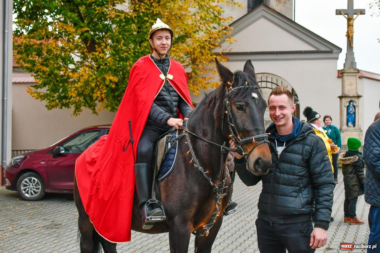 Zdjęcie w galerii na portalu naszraciborz.pl: W Bieńkowicach wspomniano św. Marcina wiadomości z regionu