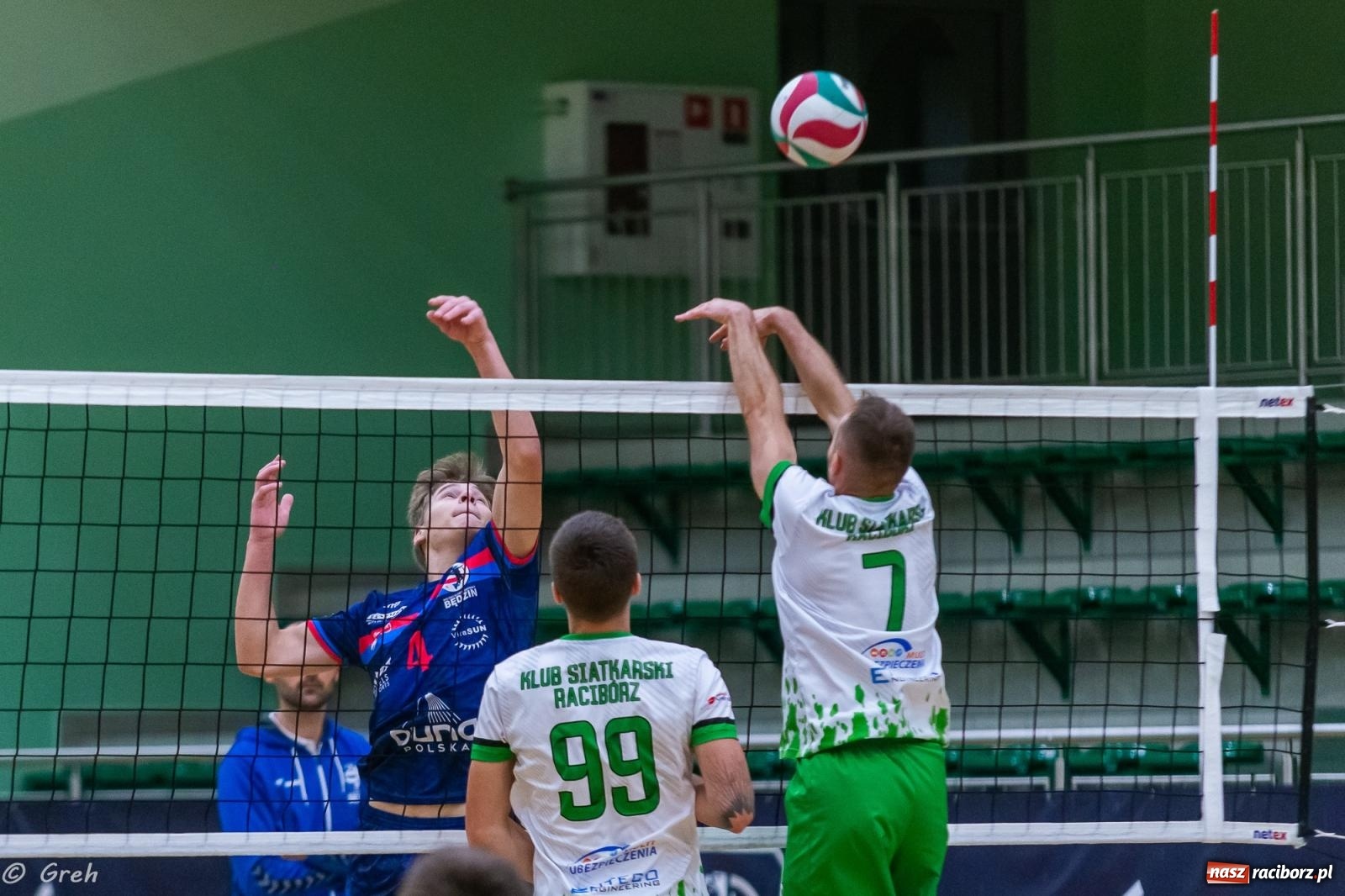 Zdjęcie w galerii na portalu naszraciborz.pl: Siatkówka. Gładka wygrana z outsiderem z Będzina [FOTO i WIDEO] wiadomości z regionu