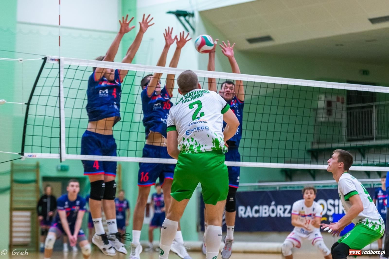 Zdjęcie w galerii na portalu naszraciborz.pl: Siatkówka. Gładka wygrana z outsiderem z Będzina [FOTO i WIDEO] wiadomości z regionu