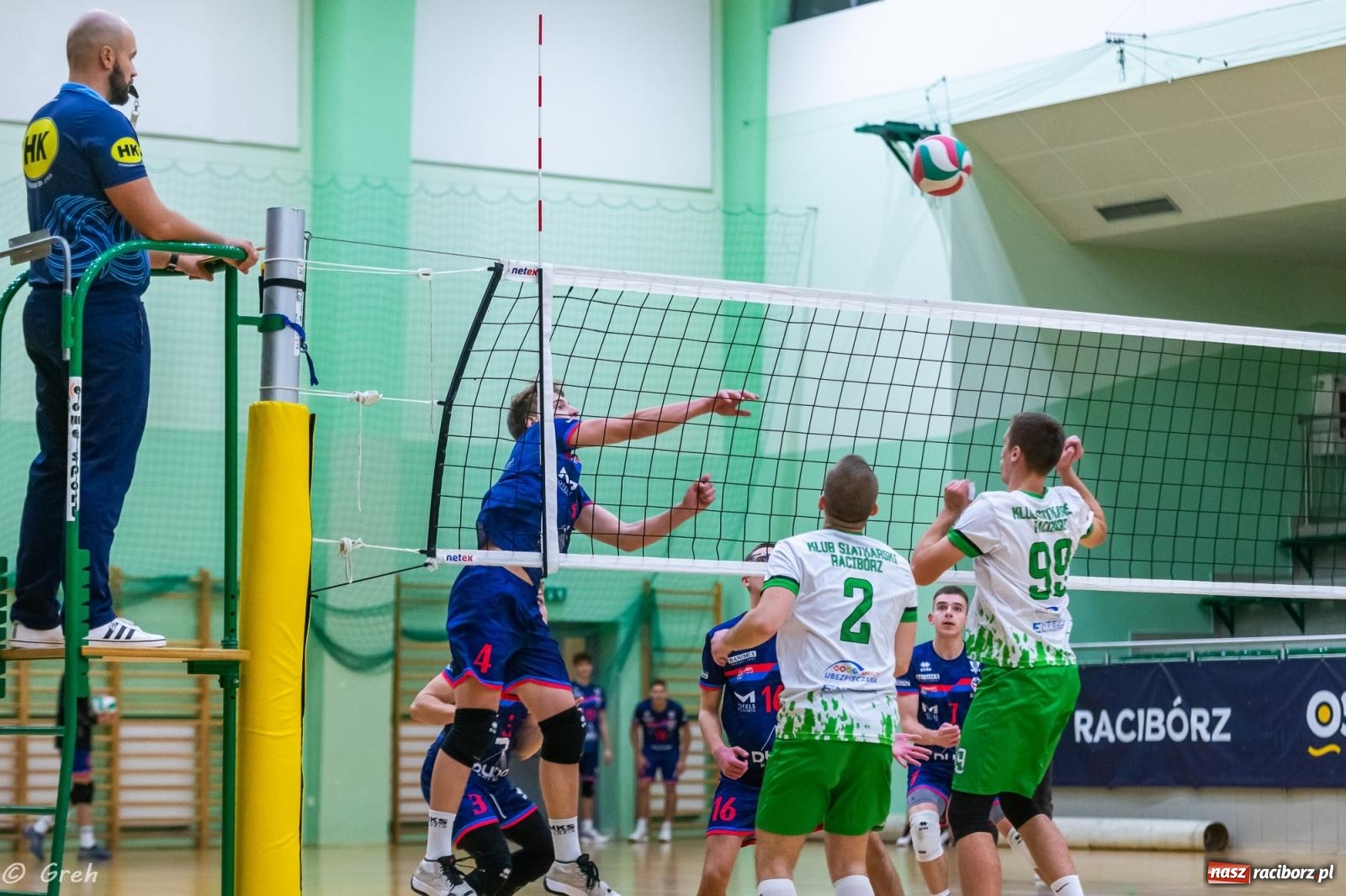 Zdjęcie w galerii na portalu naszraciborz.pl: Siatkówka. Gładka wygrana z outsiderem z Będzina [FOTO i WIDEO] wiadomości z regionu