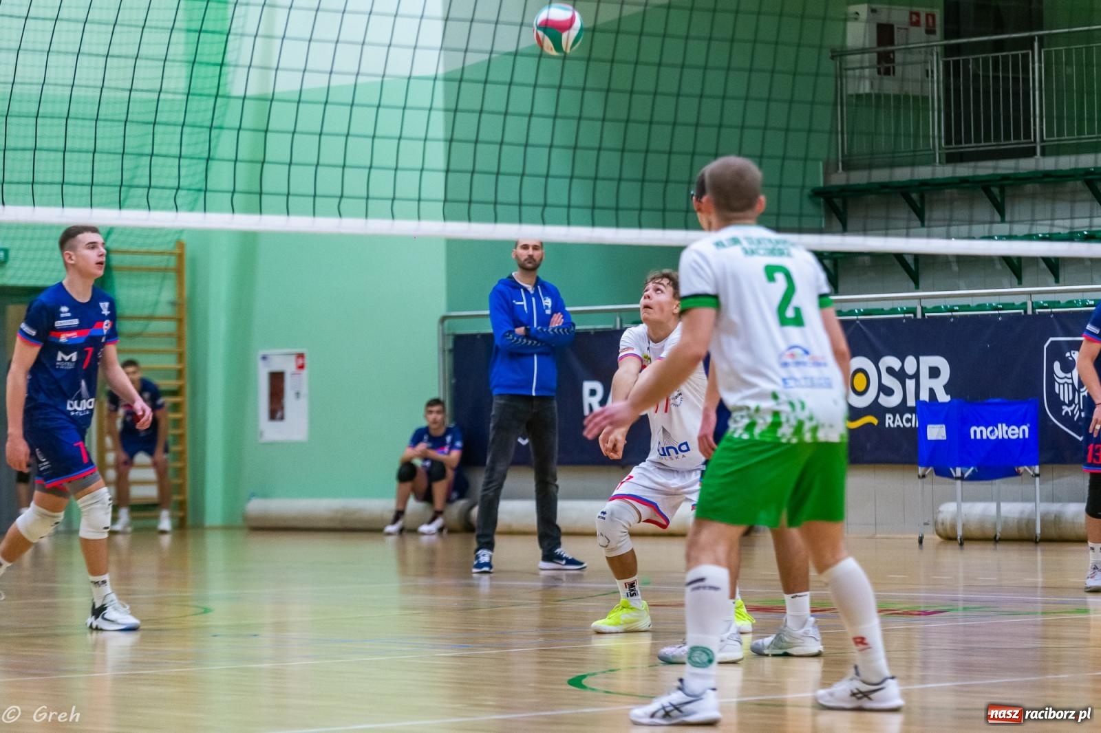 Zdjęcie w galerii na portalu naszraciborz.pl: Siatkówka. Gładka wygrana z outsiderem z Będzina [FOTO i WIDEO] wiadomości z regionu