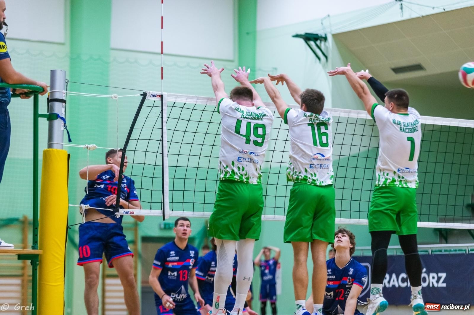 Zdjęcie w galerii na portalu naszraciborz.pl: Siatkówka. Gładka wygrana z outsiderem z Będzina [FOTO i WIDEO] wiadomości z regionu