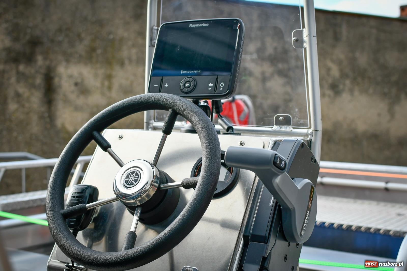 Zdjęcie w galerii na portalu naszraciborz.pl: Druhowie z Brzezia mają nowoczesną łódź motorową [FOTO i WIDEO] wiadomości z regionu