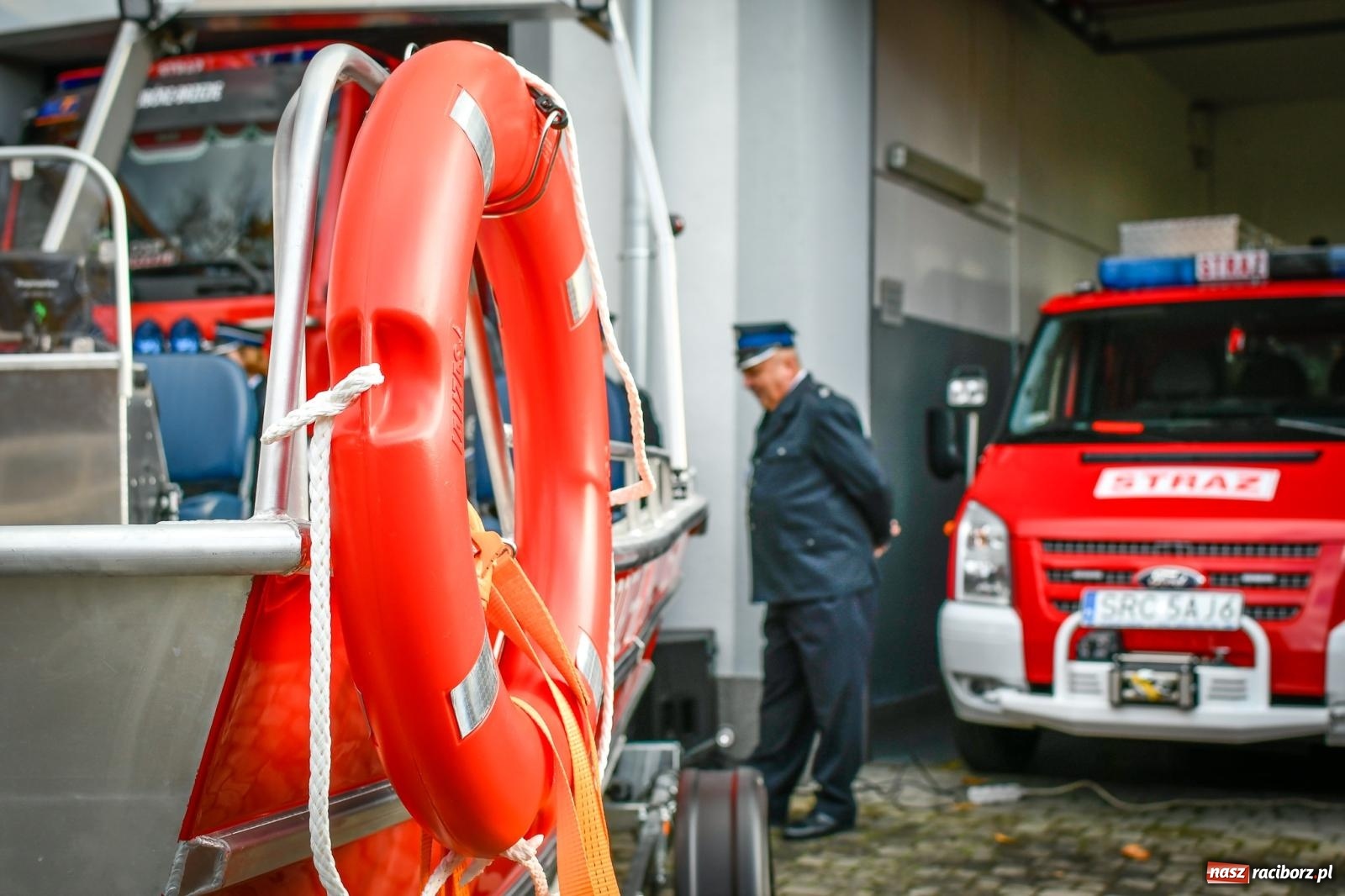 Zdjęcie w galerii na portalu naszraciborz.pl: Druhowie z Brzezia mają nowoczesną łódź motorową [FOTO i WIDEO] wiadomości z regionu