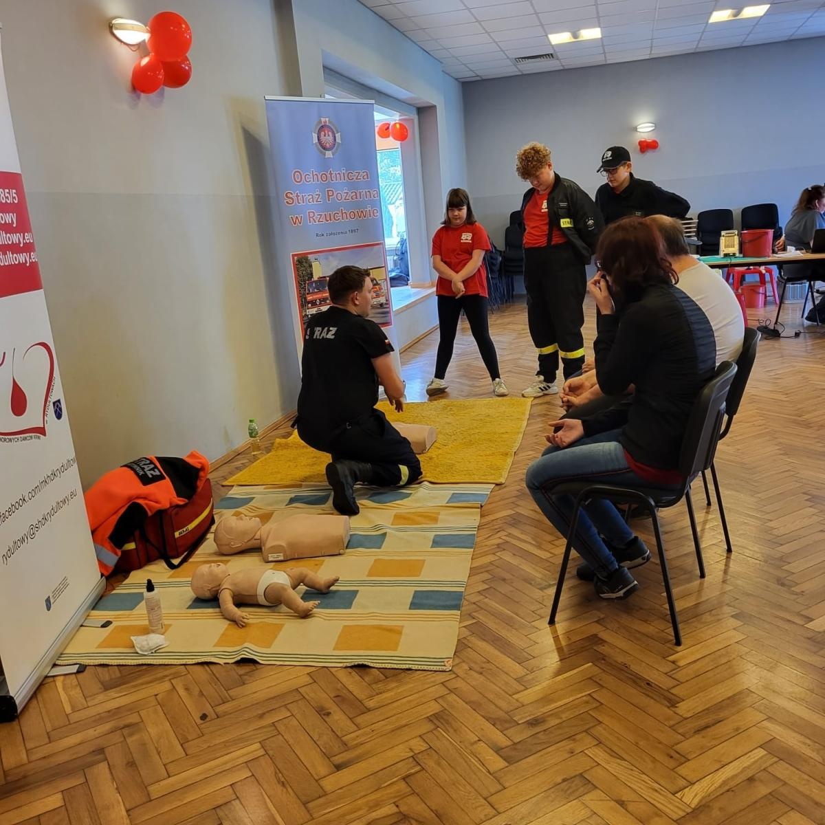 Zdjęcie w galerii na portalu naszraciborz.pl: Strażackie zbiórki krwi w Rzuchowie i Pietrowicach Wielkich wiadomości z regionu