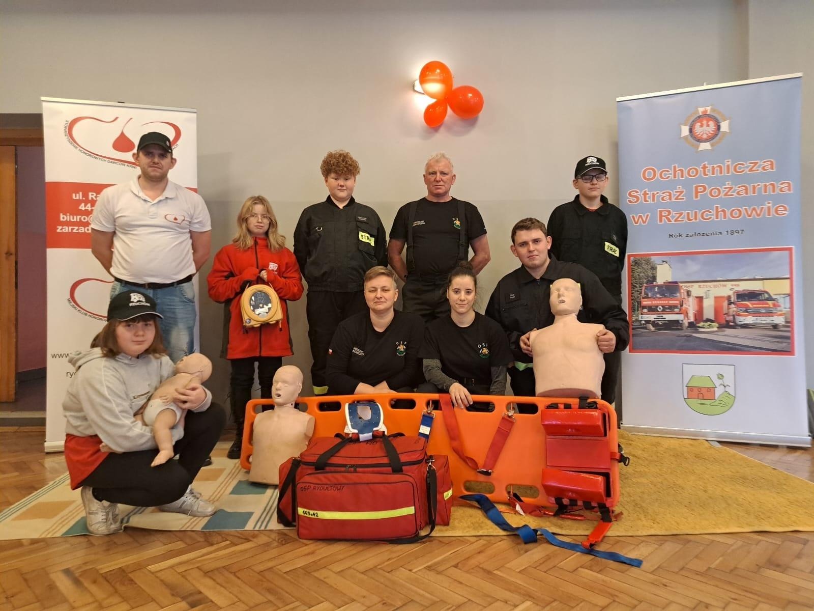 Zdjęcie w galerii na portalu naszraciborz.pl: Strażackie zbiórki krwi w Rzuchowie i Pietrowicach Wielkich wiadomości z regionu