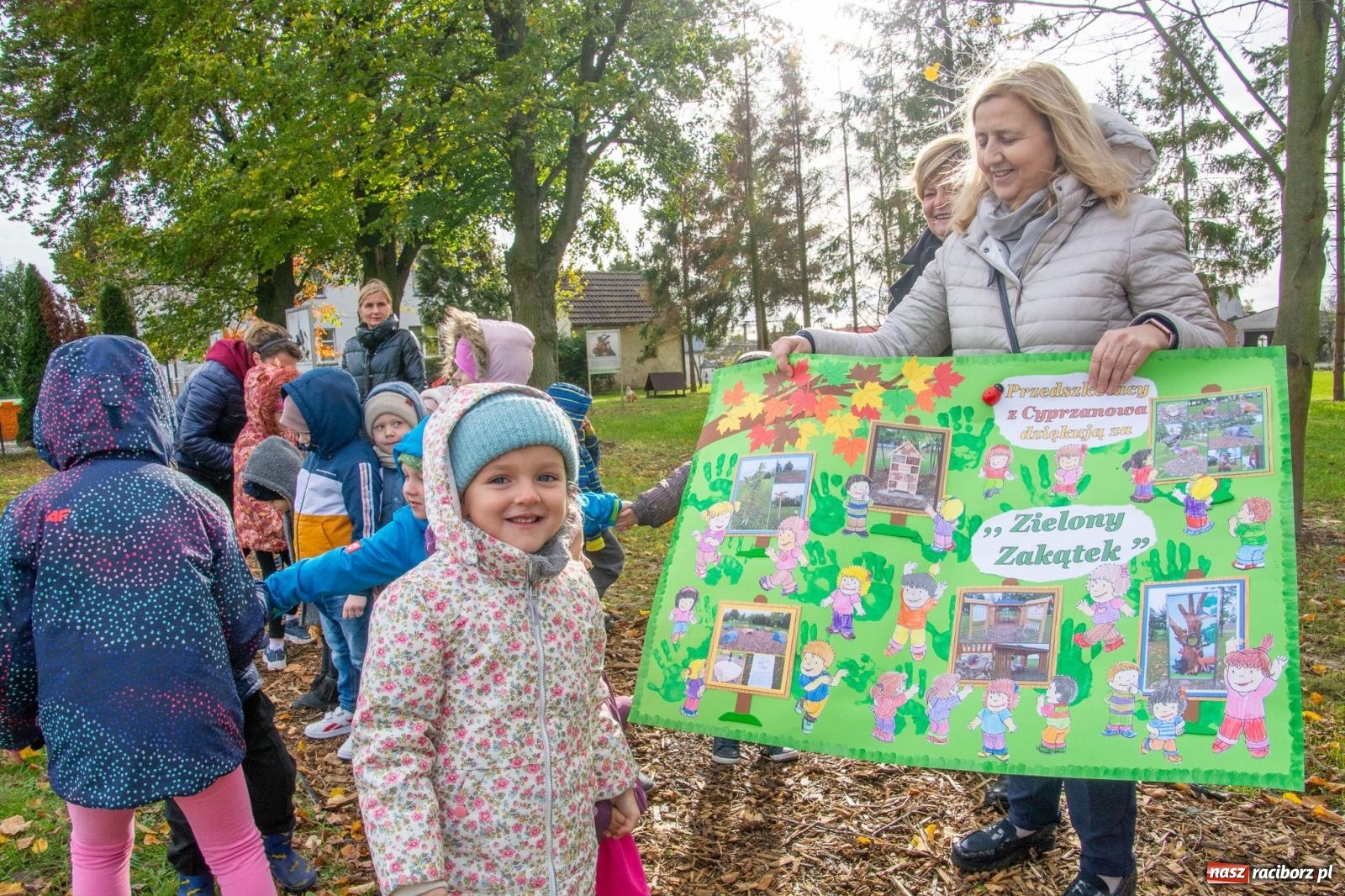 Zdjęcie w galerii na portalu naszraciborz.pl: Cyprzanów ma swój zielony zakątek. Jak leśny park niespodzianek [FOTO i WIDEO] wiadomości z regionu