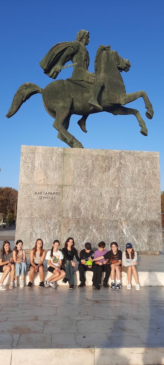 Zdjęcie w galerii na portalu naszraciborz.pl: Greckie wojaże młodzieży z SP 1 wiadomości z regionu