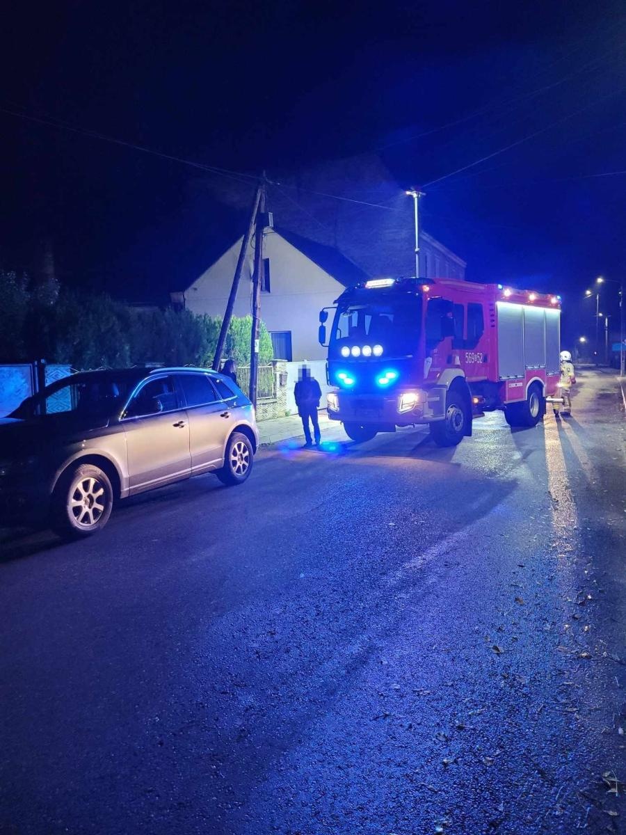 Zdjęcie w galerii na portalu naszraciborz.pl: Potrącenie przy Długiej w Krzanowicach wiadomości z regionu