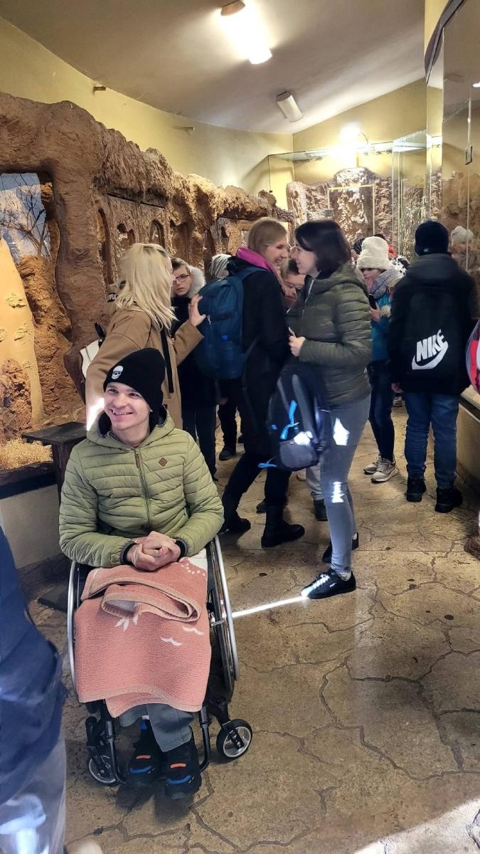 Zdjęcie w galerii na portalu naszraciborz.pl: Uczniowie szkoły specjalnej na wycieczce z PTTK wiadomości z regionu