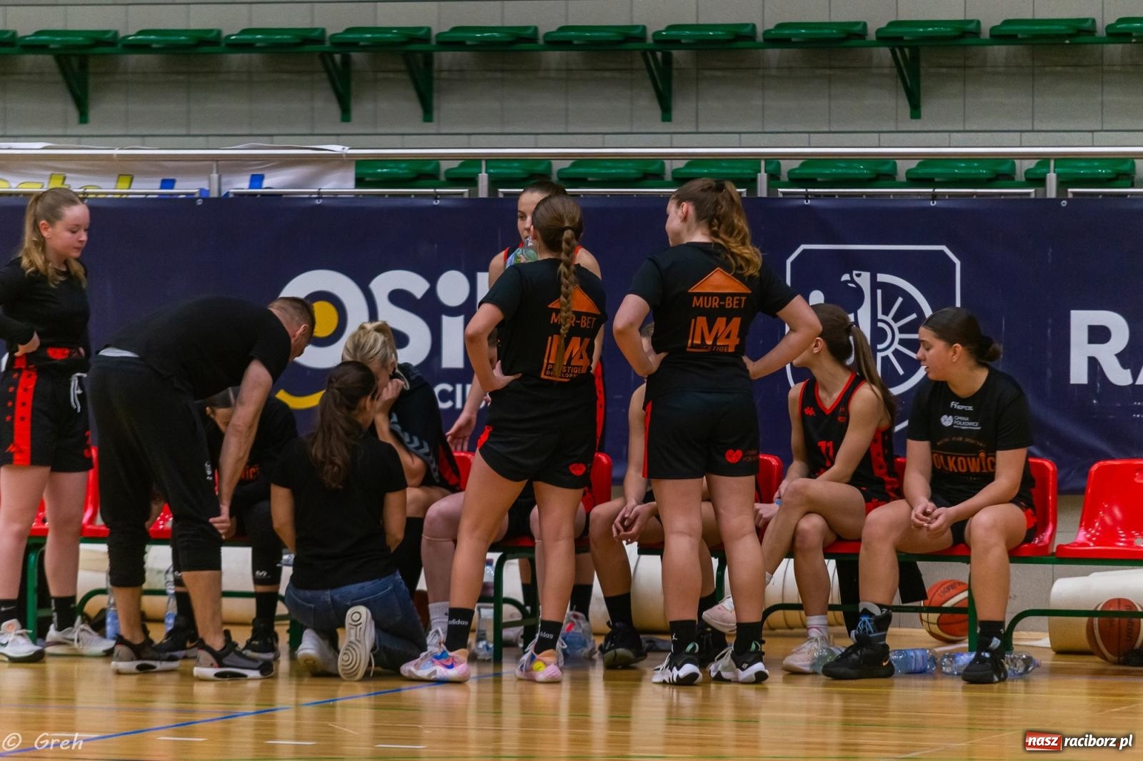 Zdjęcie w galerii na portalu naszraciborz.pl: Polkowice lepsze w Raciborzu. Poważne kontuzje dwóch zawodniczek RKK [FOTO i WIDEO] wiadomości z regionu