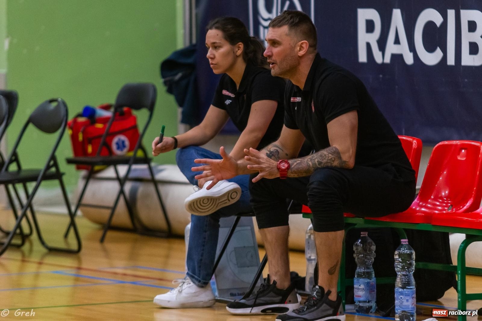 Zdjęcie w galerii na portalu naszraciborz.pl: Polkowice lepsze w Raciborzu. Poważne kontuzje dwóch zawodniczek RKK [FOTO i WIDEO] wiadomości z regionu