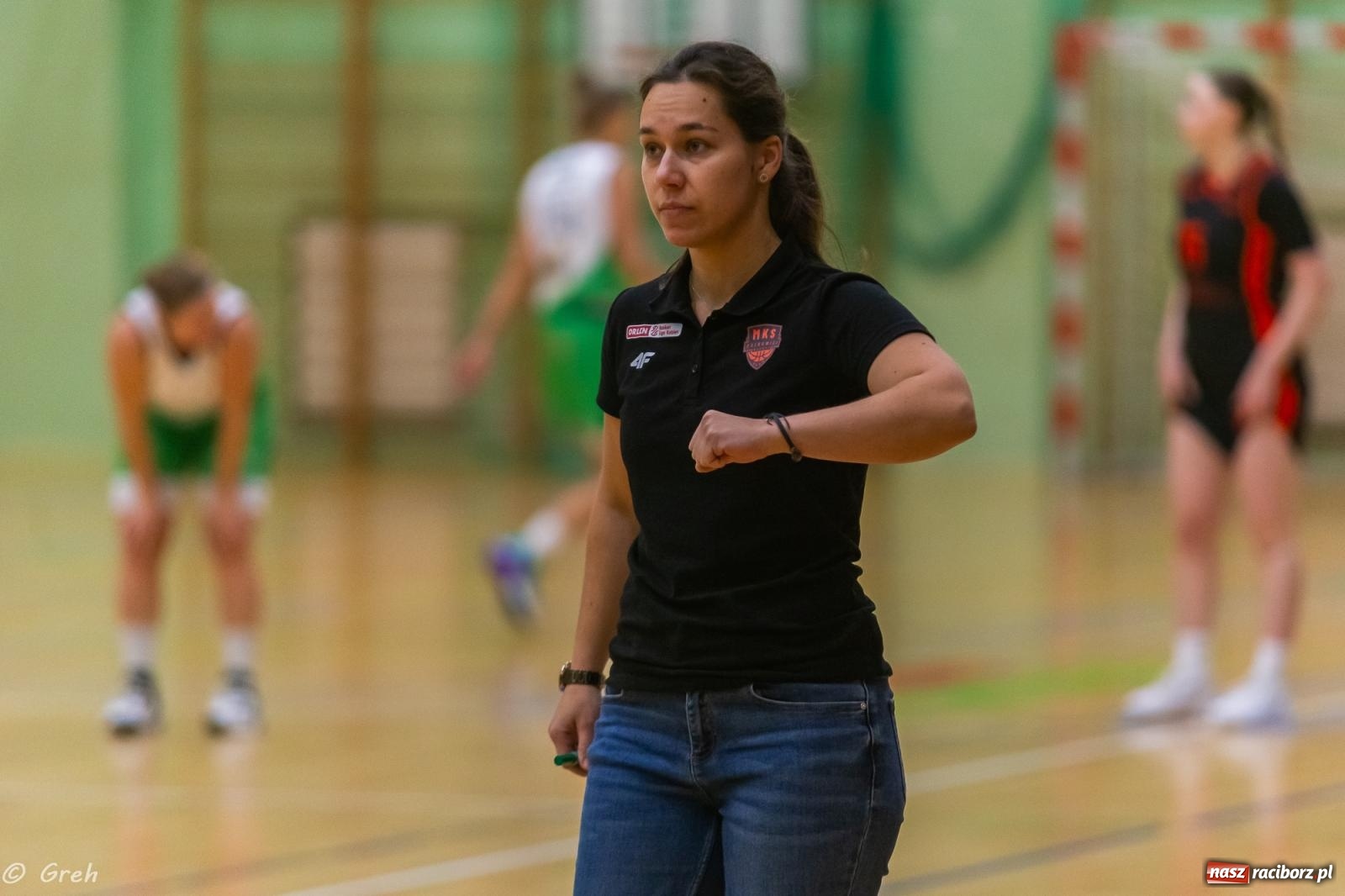 Zdjęcie w galerii na portalu naszraciborz.pl: Polkowice lepsze w Raciborzu. Poważne kontuzje dwóch zawodniczek RKK [FOTO i WIDEO] wiadomości z regionu