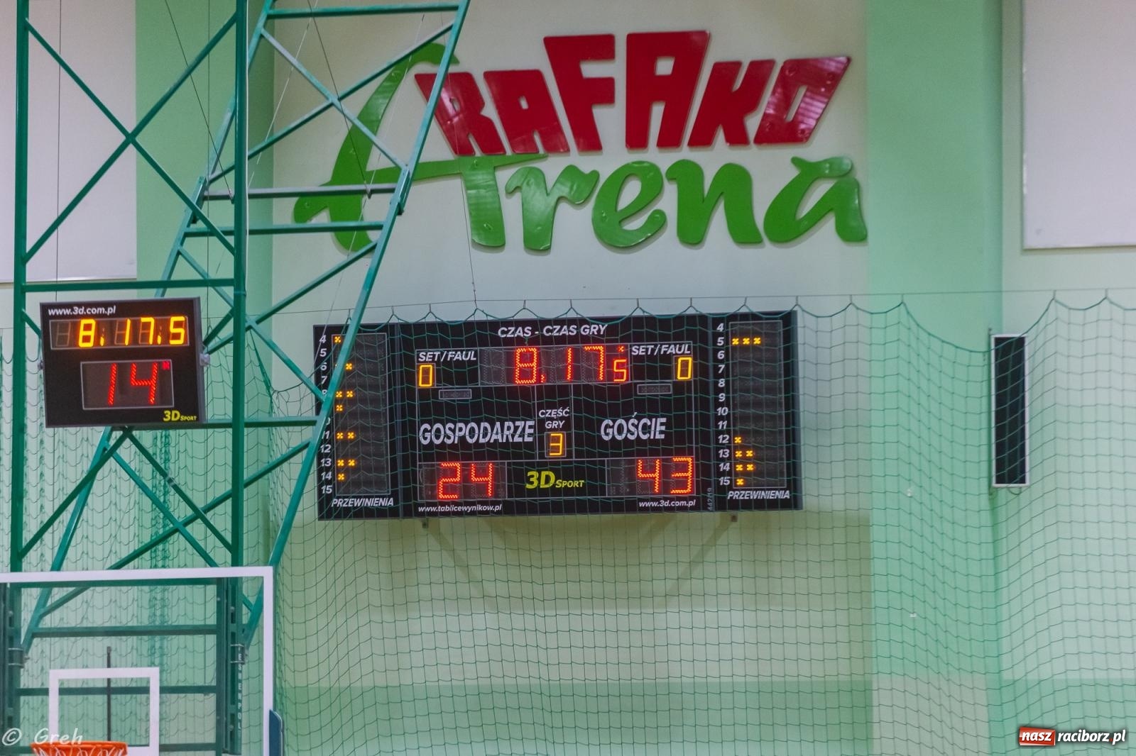 Zdjęcie w galerii na portalu naszraciborz.pl: Polkowice lepsze w Raciborzu. Poważne kontuzje dwóch zawodniczek RKK [FOTO i WIDEO] wiadomości z regionu