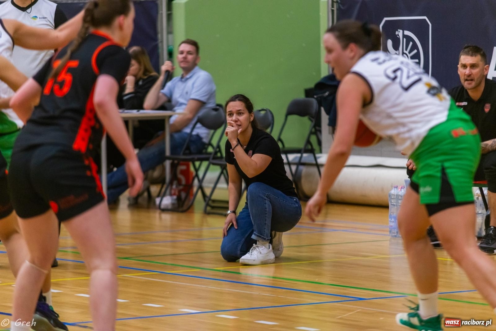 Zdjęcie w galerii na portalu naszraciborz.pl: Polkowice lepsze w Raciborzu. Poważne kontuzje dwóch zawodniczek RKK [FOTO i WIDEO] wiadomości z regionu
