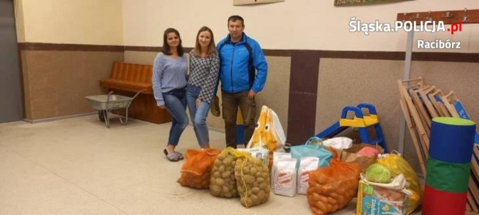 Zdjęcie w galerii na portalu naszraciborz.pl: Dzielnicowy o wielkim sercu wiadomości z regionu