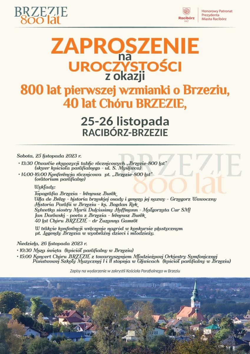 Zdjęcie w galerii na portalu naszraciborz.pl: Brzezie gotowe na świętowanie 800-lecia [PROGRAM] wiadomości z regionu