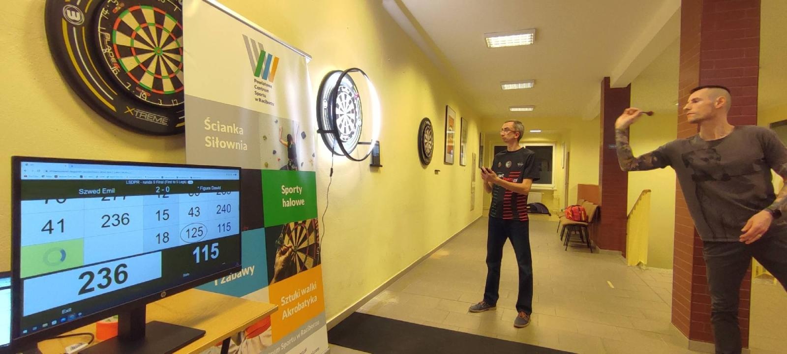 Zdjęcie w galerii na portalu naszraciborz.pl: IX Runda Ligi Steel Darta Powiatu Raciborskiego wiadomości z regionu