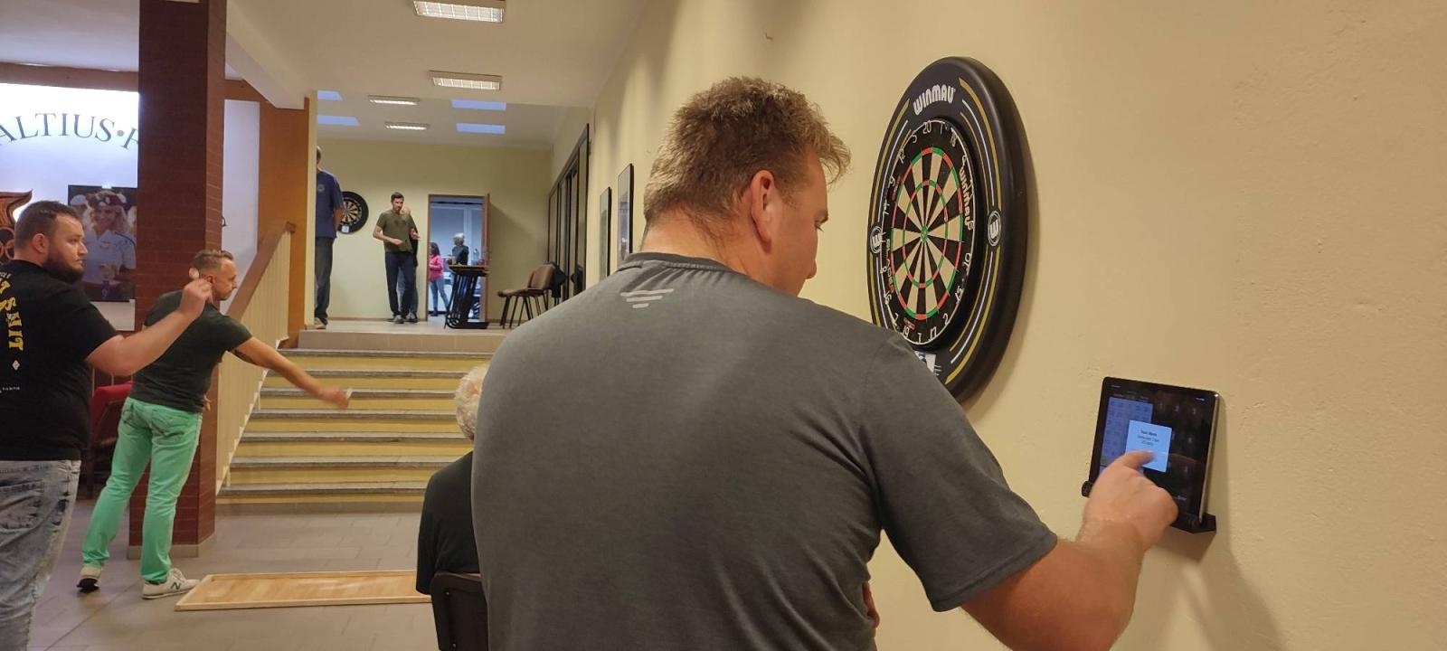 Zdjęcie w galerii na portalu naszraciborz.pl: IX Runda Ligi Steel Darta Powiatu Raciborskiego wiadomości z regionu