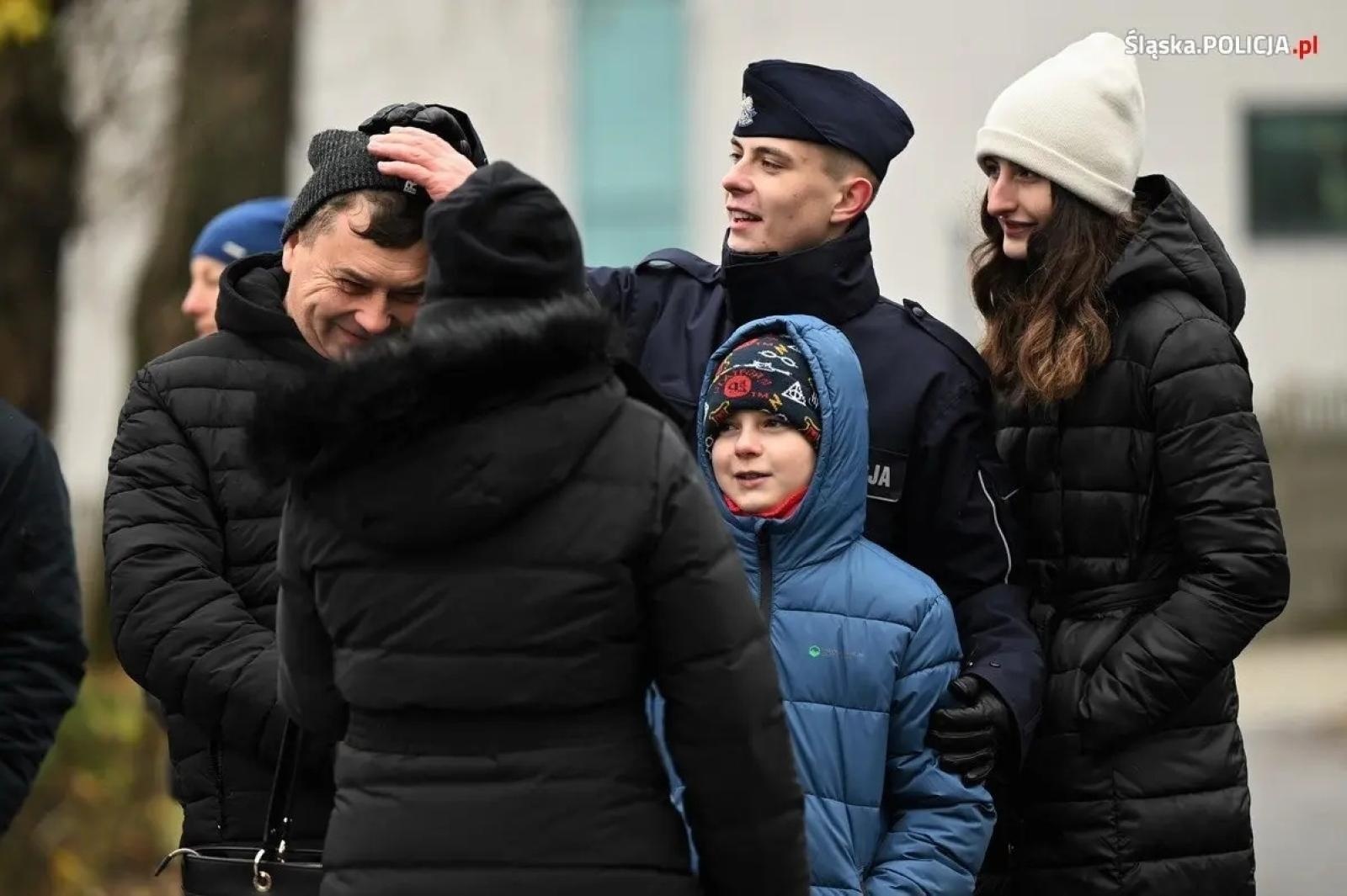 Zdjęcie w galerii na portalu naszraciborz.pl: Uroczyste ślubowanie nowych policjantów wiadomości z regionu