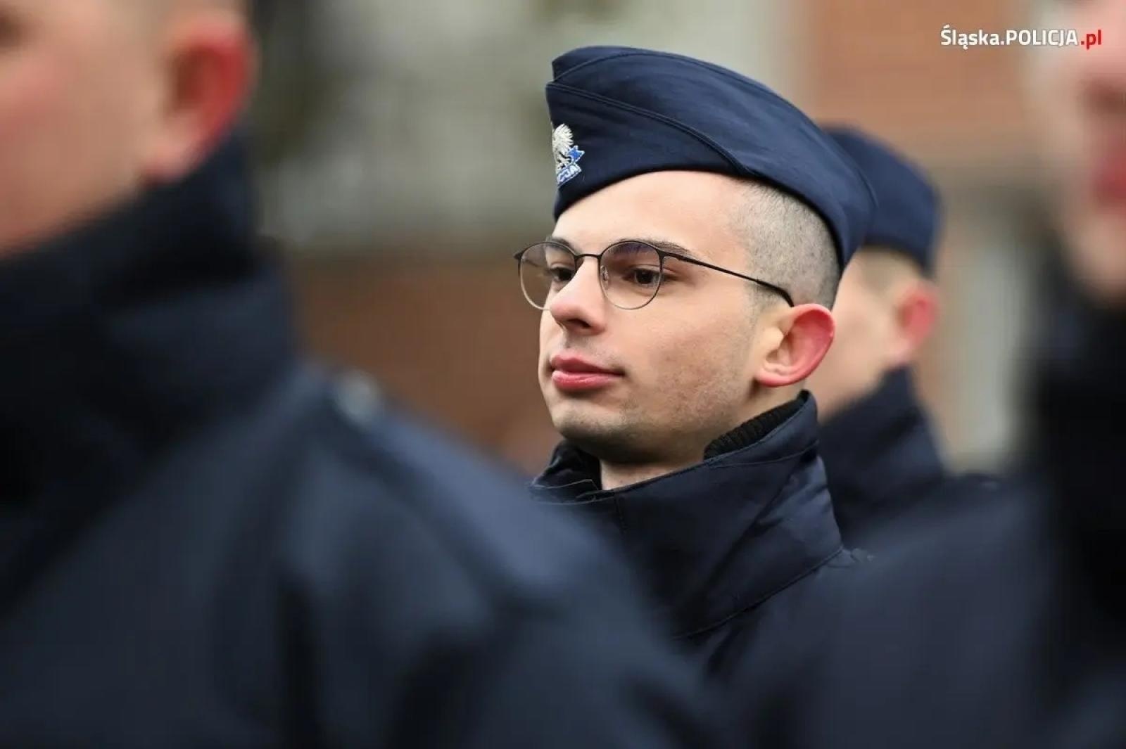 Zdjęcie w galerii na portalu naszraciborz.pl: Uroczyste ślubowanie nowych policjantów wiadomości z regionu