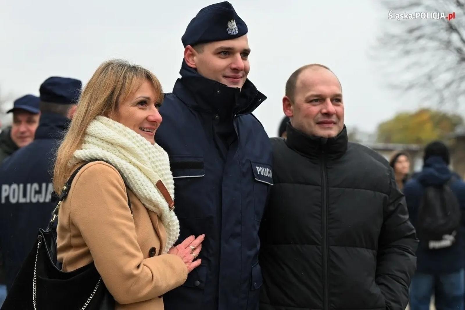Zdjęcie w galerii na portalu naszraciborz.pl: Uroczyste ślubowanie nowych policjantów wiadomości z regionu