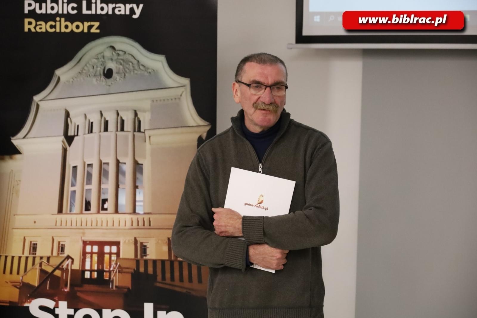 Zdjęcie w galerii na portalu naszraciborz.pl: Pałac bez tajemnic. O Sławikowie w bibliotece wiadomości z regionu