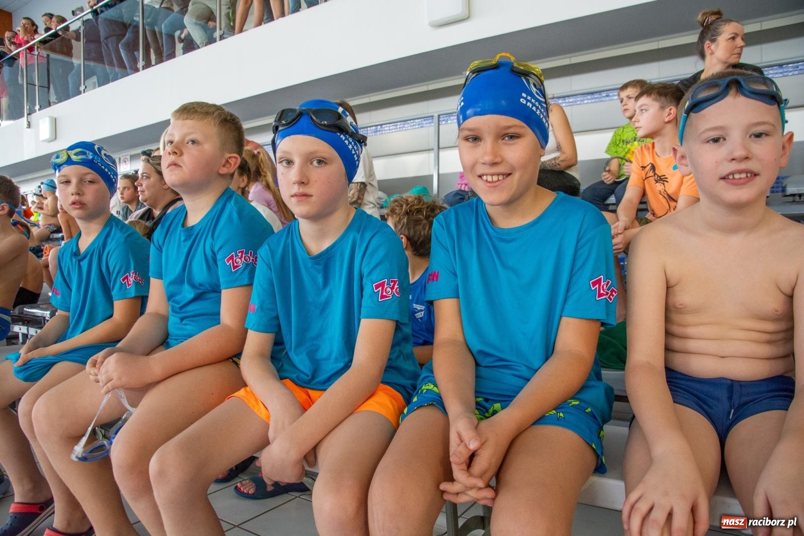 Zdjęcie w galerii na portalu naszraciborz.pl: Pływackie nadzieje z Raciborza rywalizowały w H2Ostróg wiadomości z regionu