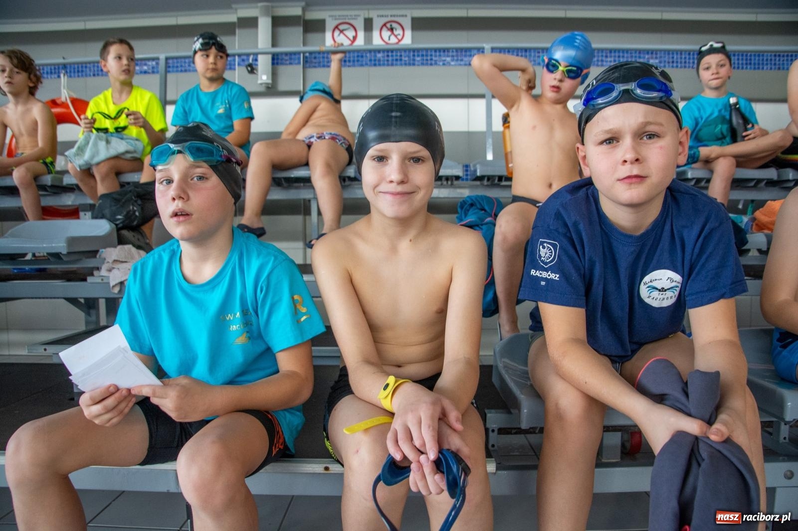 Zdjęcie w galerii na portalu naszraciborz.pl: Pływackie nadzieje z Raciborza rywalizowały w H2Ostróg wiadomości z regionu