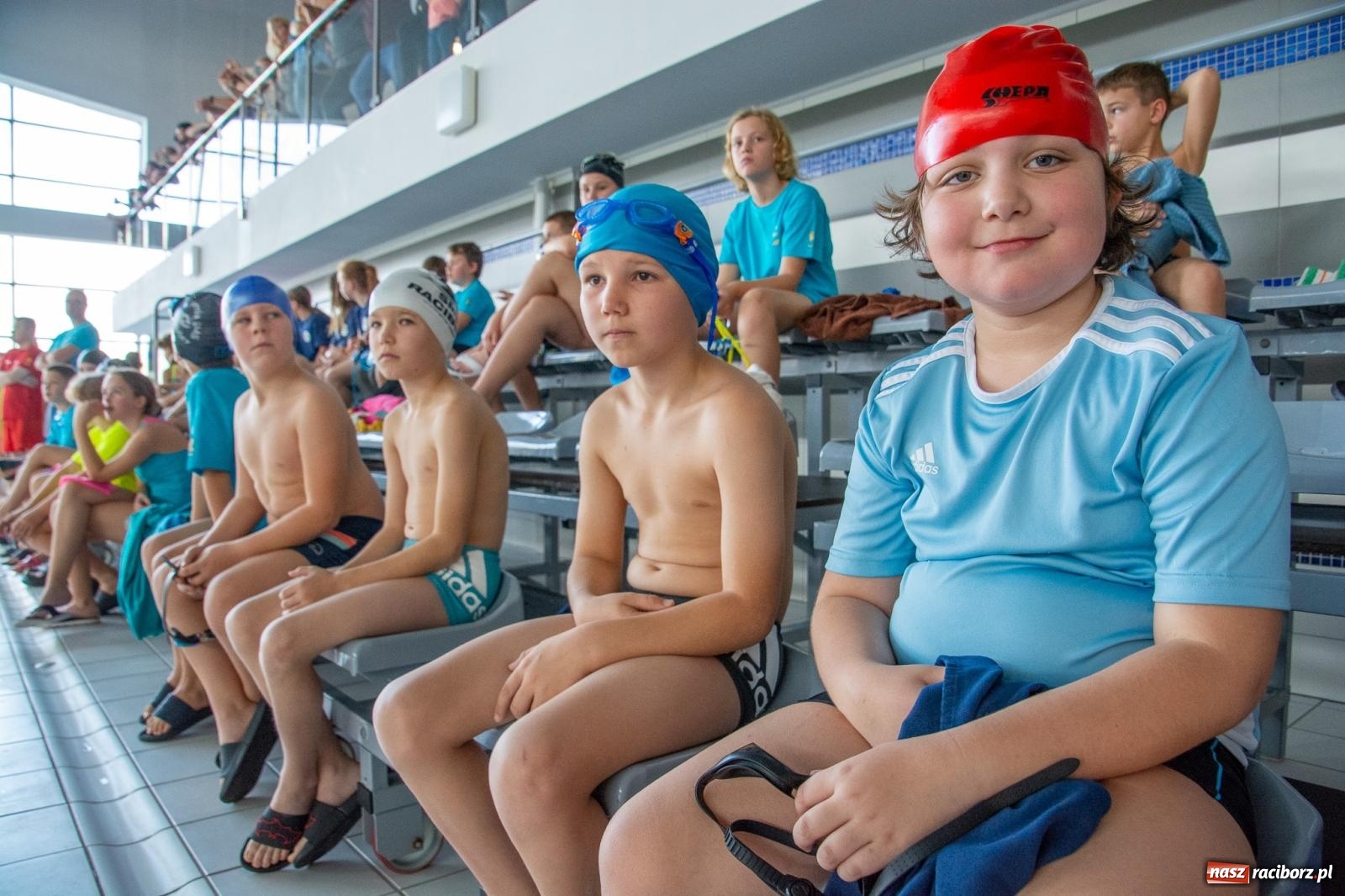 Zdjęcie w galerii na portalu naszraciborz.pl: Pływackie nadzieje z Raciborza rywalizowały w H2Ostróg wiadomości z regionu