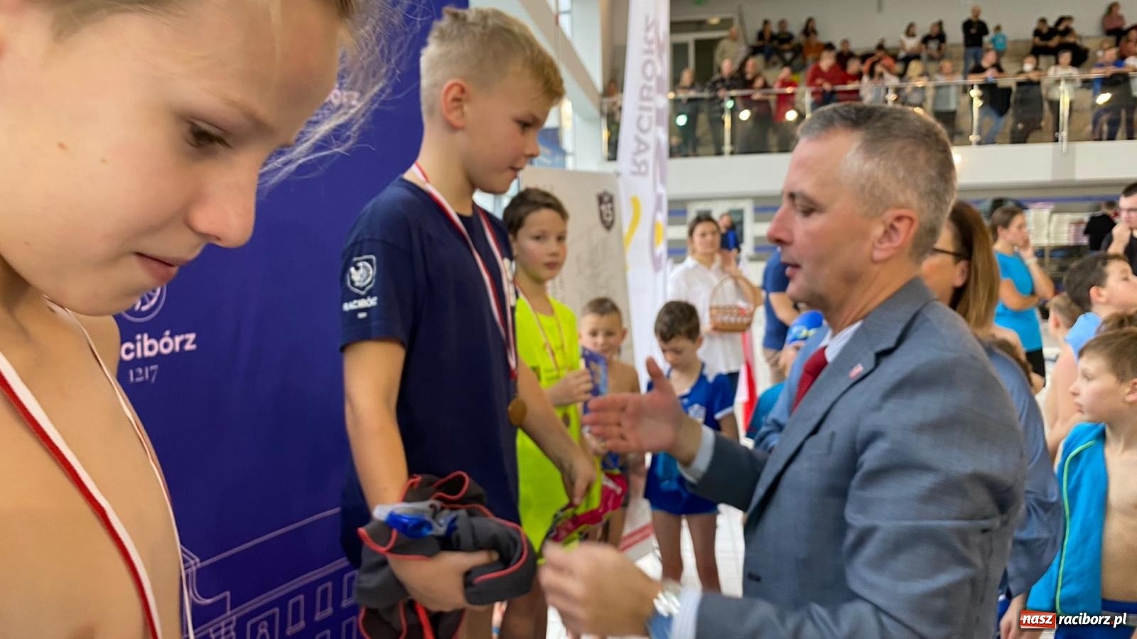 Zdjęcie w galerii na portalu naszraciborz.pl: Pływackie nadzieje z Raciborza rywalizowały w H2Ostróg wiadomości z regionu