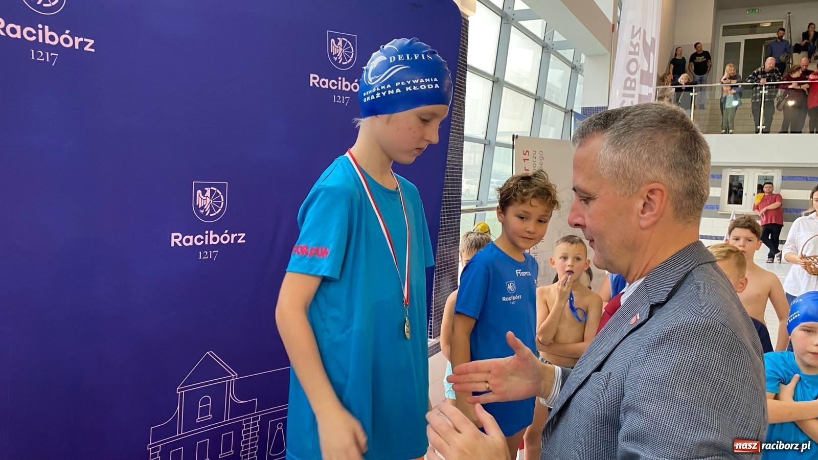 Zdjęcie w galerii na portalu naszraciborz.pl: Pływackie nadzieje z Raciborza rywalizowały w H2Ostróg wiadomości z regionu