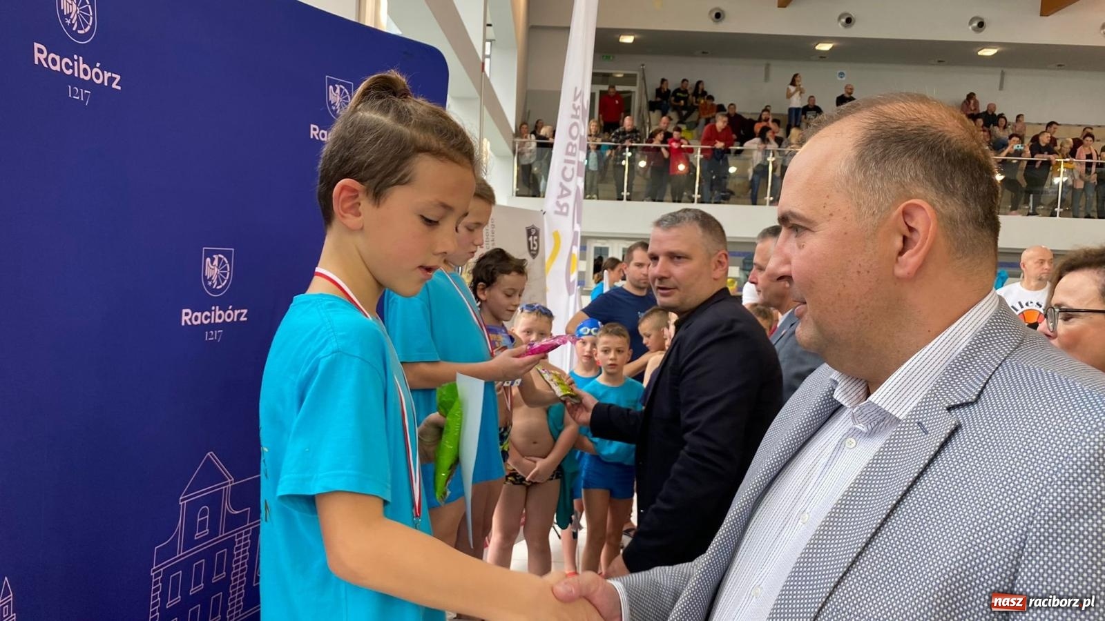 Zdjęcie w galerii na portalu naszraciborz.pl: Pływackie nadzieje z Raciborza rywalizowały w H2Ostróg wiadomości z regionu