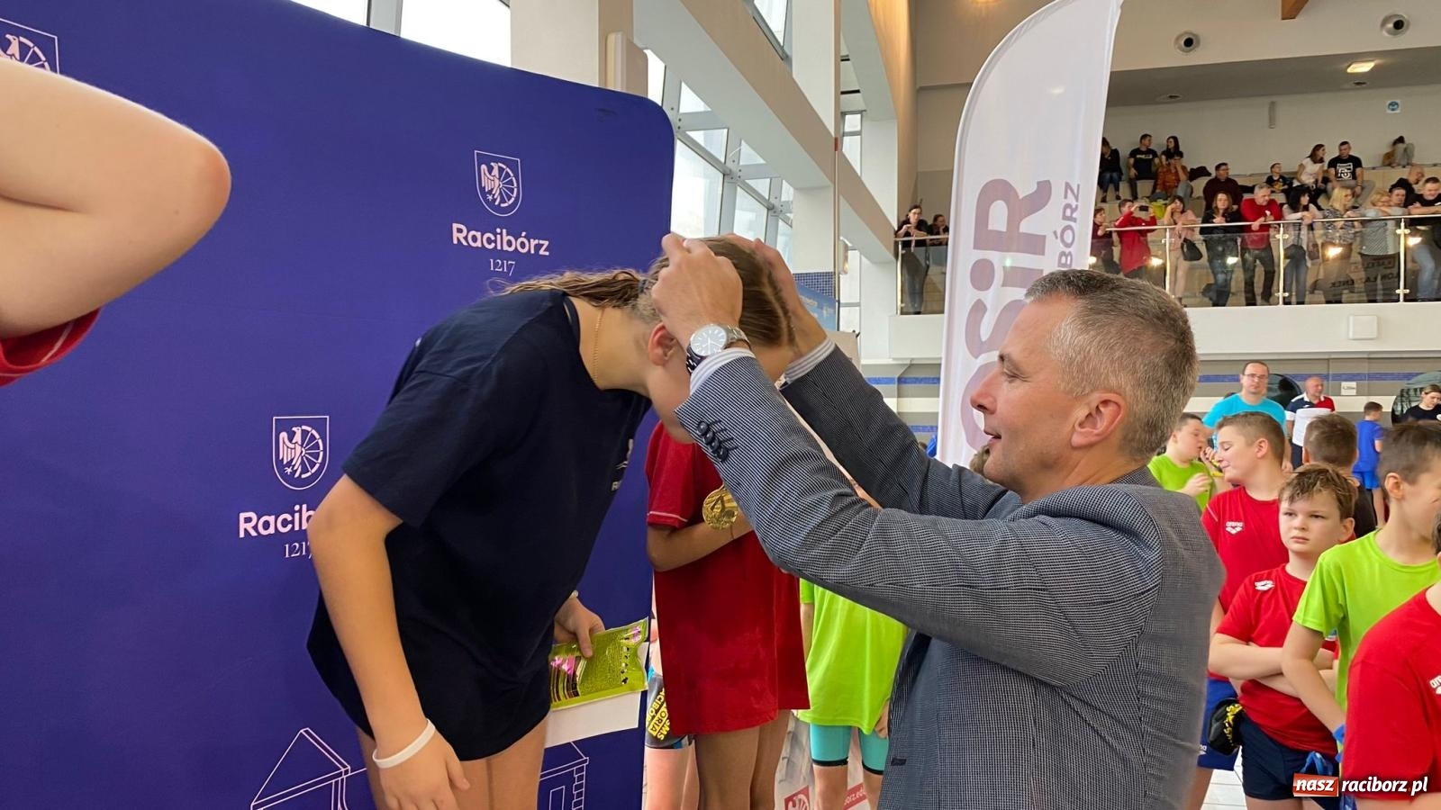 Zdjęcie w galerii na portalu naszraciborz.pl: Pływackie nadzieje z Raciborza rywalizowały w H2Ostróg wiadomości z regionu