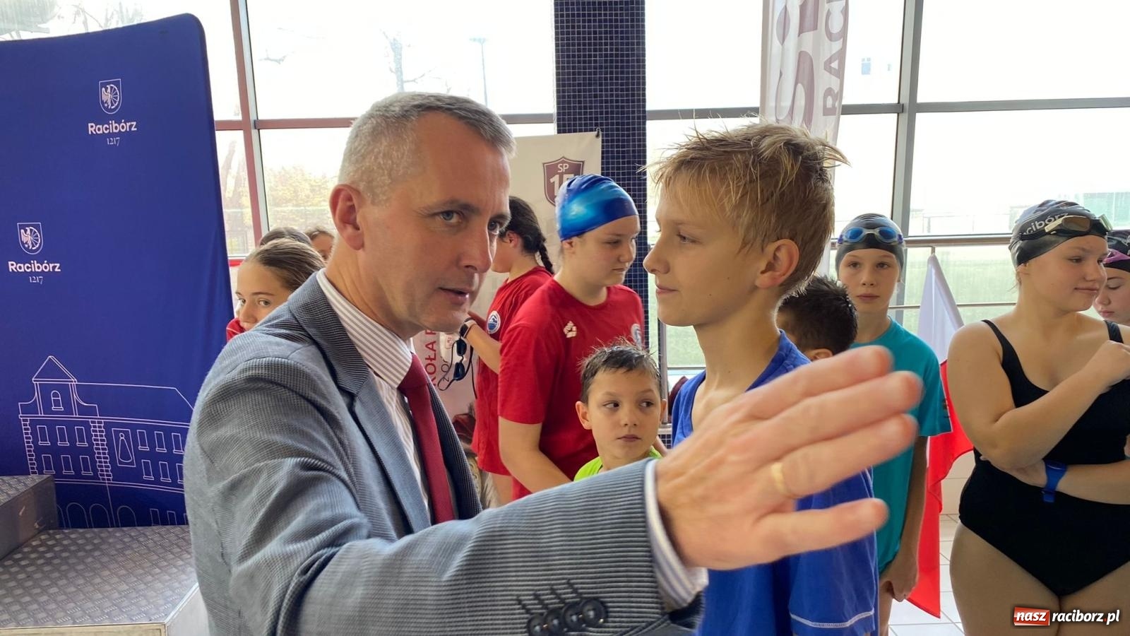 Zdjęcie w galerii na portalu naszraciborz.pl: Pływackie nadzieje z Raciborza rywalizowały w H2Ostróg wiadomości z regionu