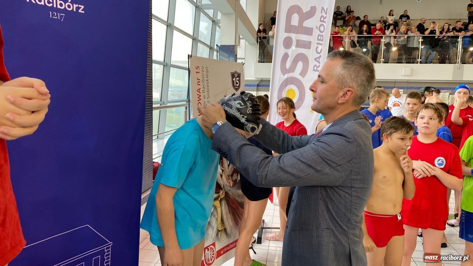 Zdjęcie w galerii na portalu naszraciborz.pl: Pływackie nadzieje z Raciborza rywalizowały w H2Ostróg wiadomości z regionu