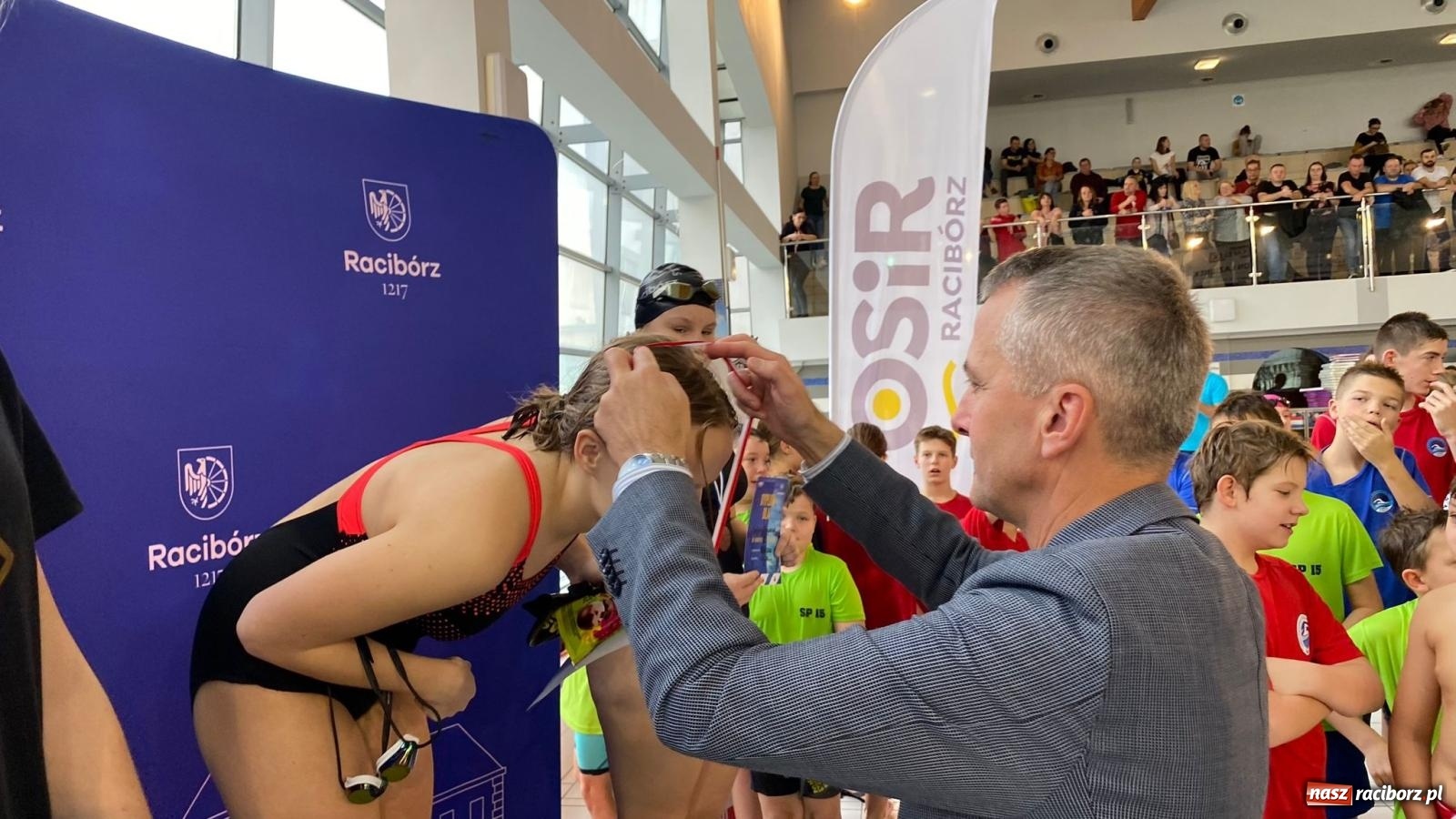 Zdjęcie w galerii na portalu naszraciborz.pl: Pływackie nadzieje z Raciborza rywalizowały w H2Ostróg wiadomości z regionu