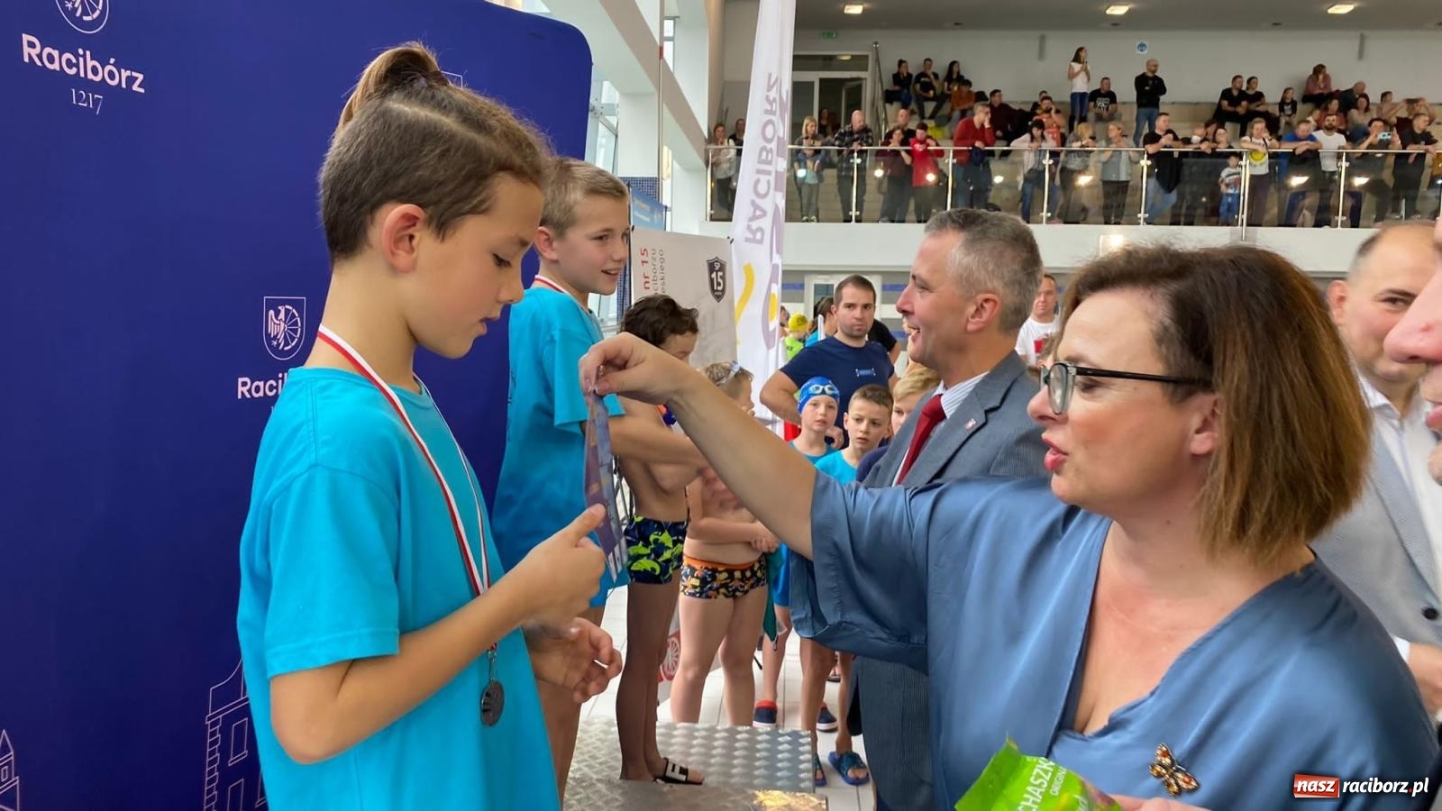 Zdjęcie w galerii na portalu naszraciborz.pl: Pływackie nadzieje z Raciborza rywalizowały w H2Ostróg wiadomości z regionu