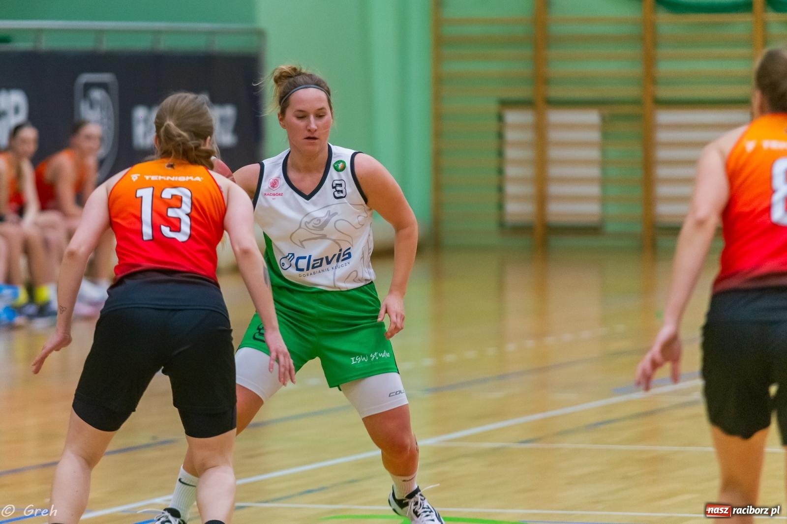 Zdjęcie w galerii na portalu naszraciborz.pl: Koszykarki RKK Politechnikę pokonały i w tabeli awansowały [FOTO i WIDEO] wiadomości z regionu