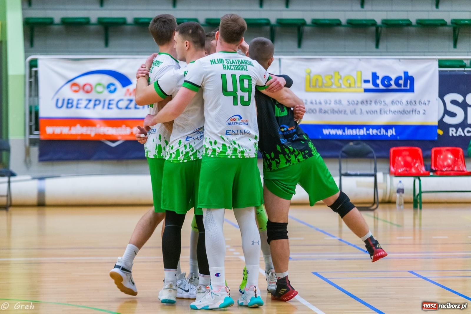 Zdjęcie w galerii na portalu naszraciborz.pl: Siatkarskie derby dla KS Racibórz [FOTO i WIDEO] wiadomości z regionu