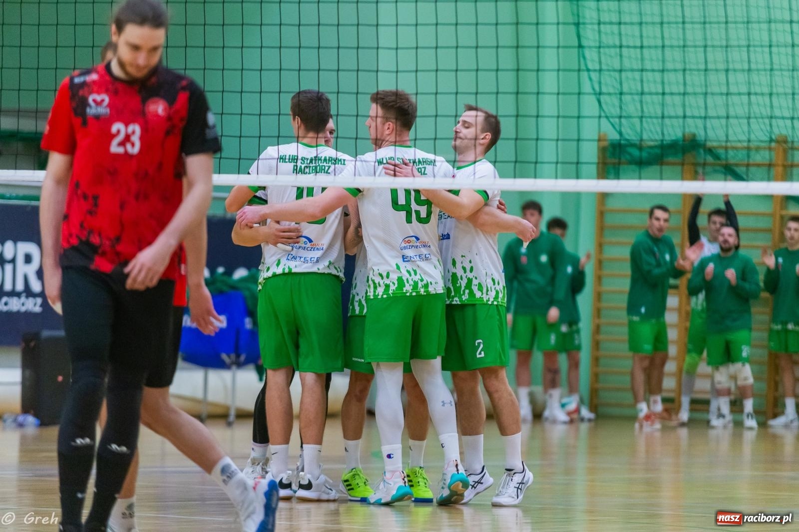 Zdjęcie w galerii na portalu naszraciborz.pl: Siatkarskie derby dla KS Racibórz [FOTO i WIDEO] wiadomości z regionu