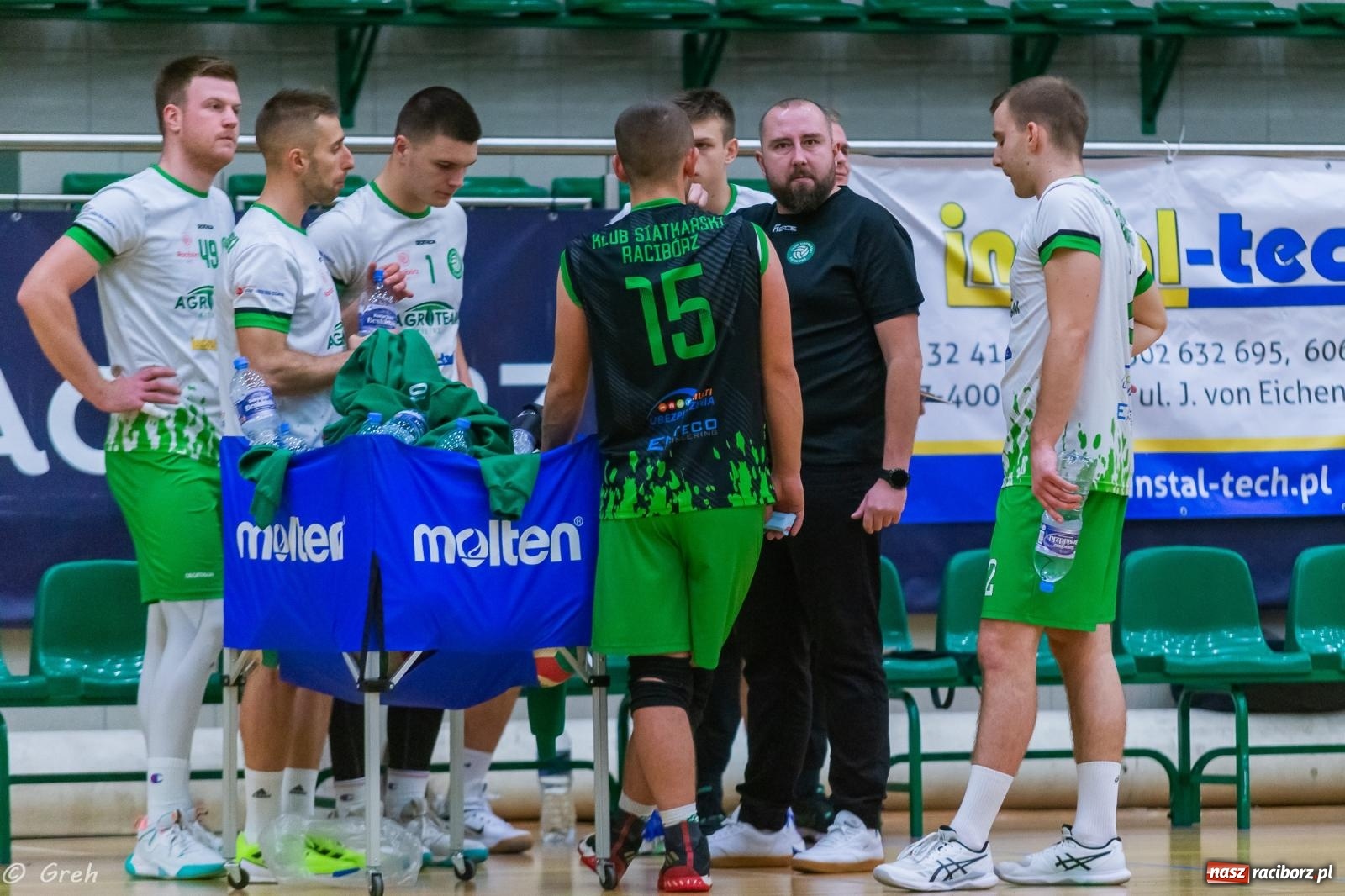 Zdjęcie w galerii na portalu naszraciborz.pl: Siatkarskie derby dla KS Racibórz [FOTO i WIDEO] wiadomości z regionu