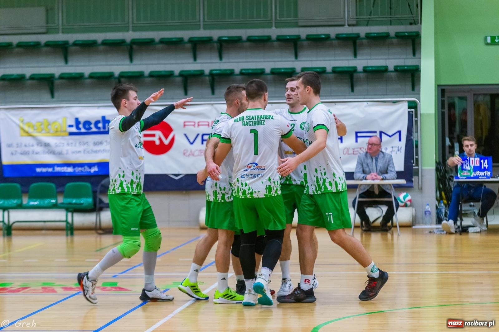 Zdjęcie w galerii na portalu naszraciborz.pl: Siatkarskie derby dla KS Racibórz [FOTO i WIDEO] wiadomości z regionu