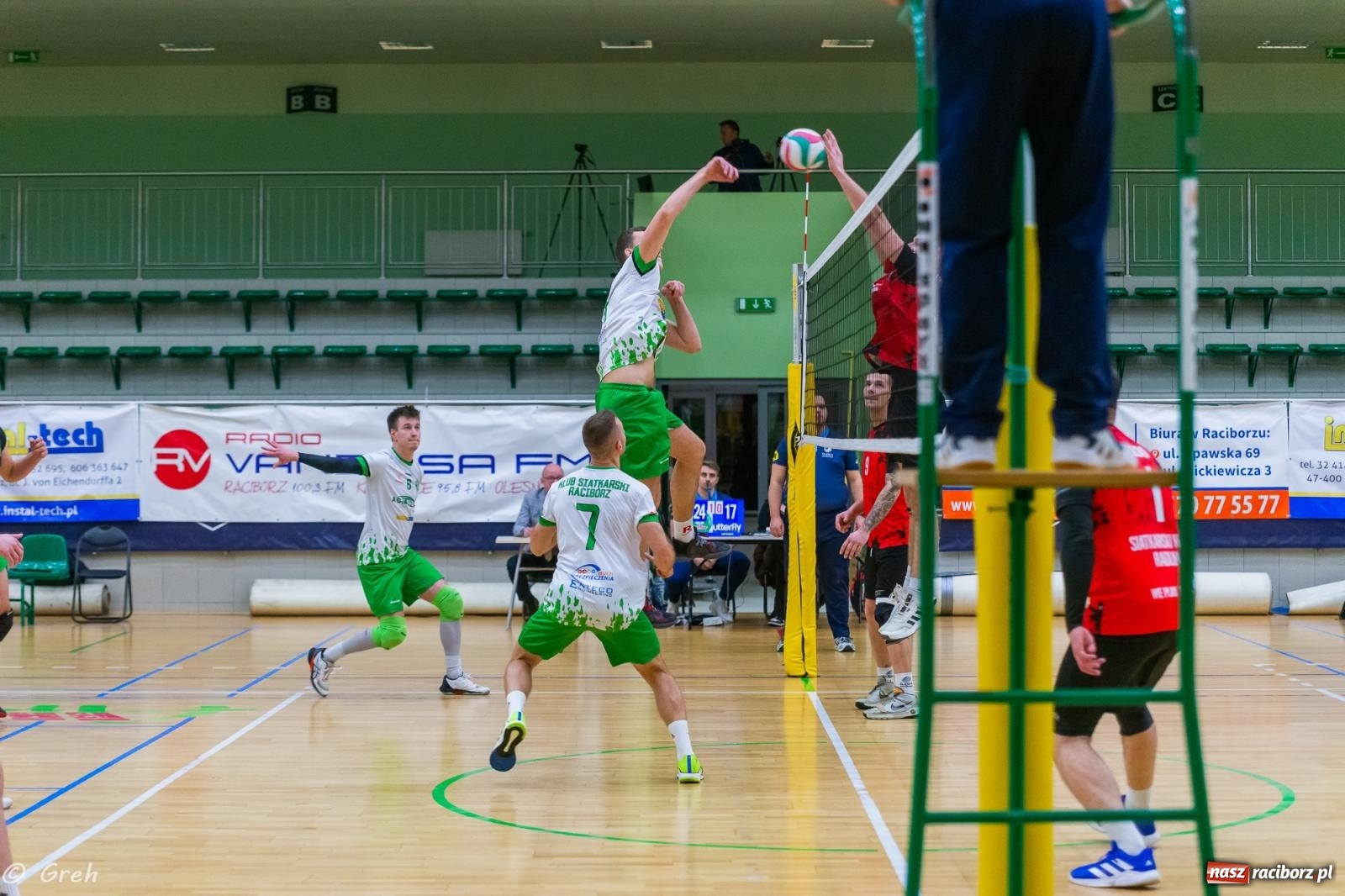 Zdjęcie w galerii na portalu naszraciborz.pl: Siatkarskie derby dla KS Racibórz [FOTO i WIDEO] wiadomości z regionu